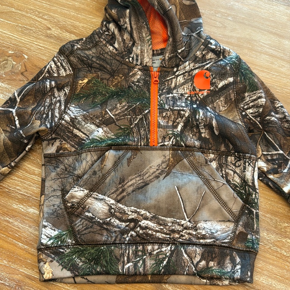 Kids Carhartt hoodie.